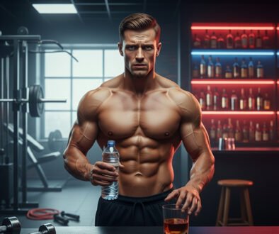 does alcohol kill gains